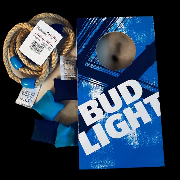 Bud Light Desktop Bean Bag & Ring Toss Game - Picture 11 of 15